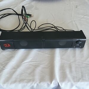 Redragon Black Soundbar Speaker